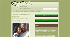Desktop Screenshot of marriagefundamentals.com